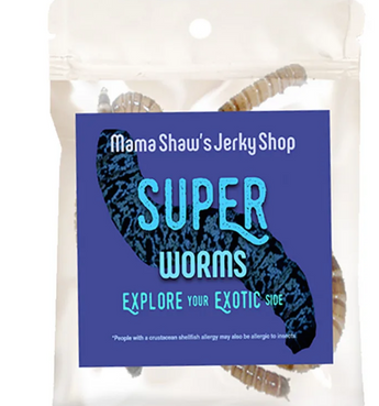 Dried Super worms