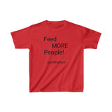 "Feed MORE People" kid's tee