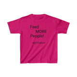 "Feed MORE People" kid's tee